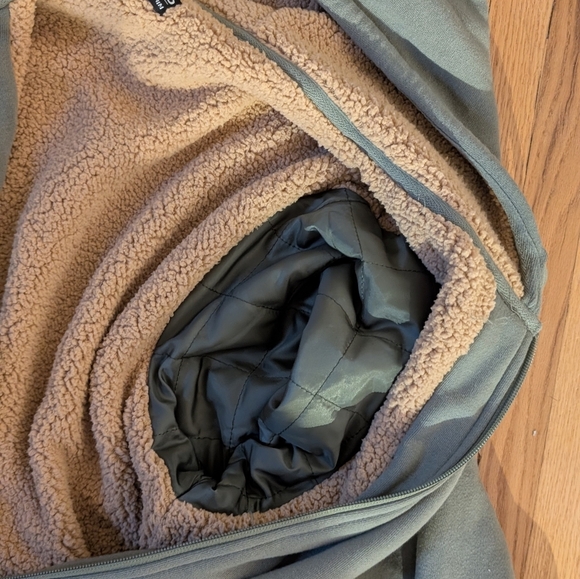 Buffalo David Bitton Tan Sherpa Jacket - Picture 4 of 5